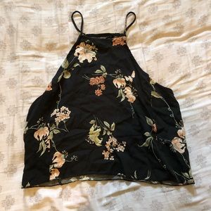 3/$25 Brandy Melville Floral Crop